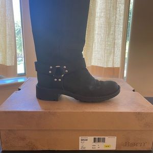 Born moto boots size 8